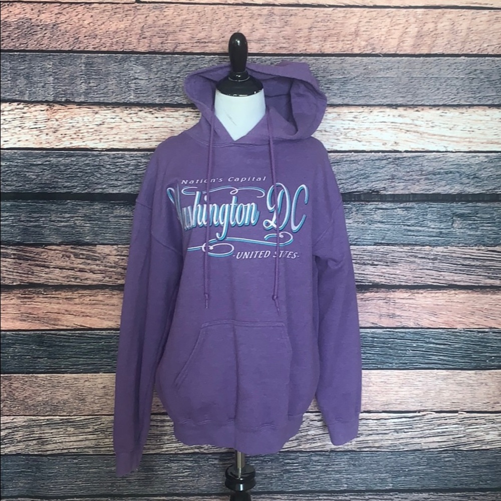Washington D.C Purple Hoodie